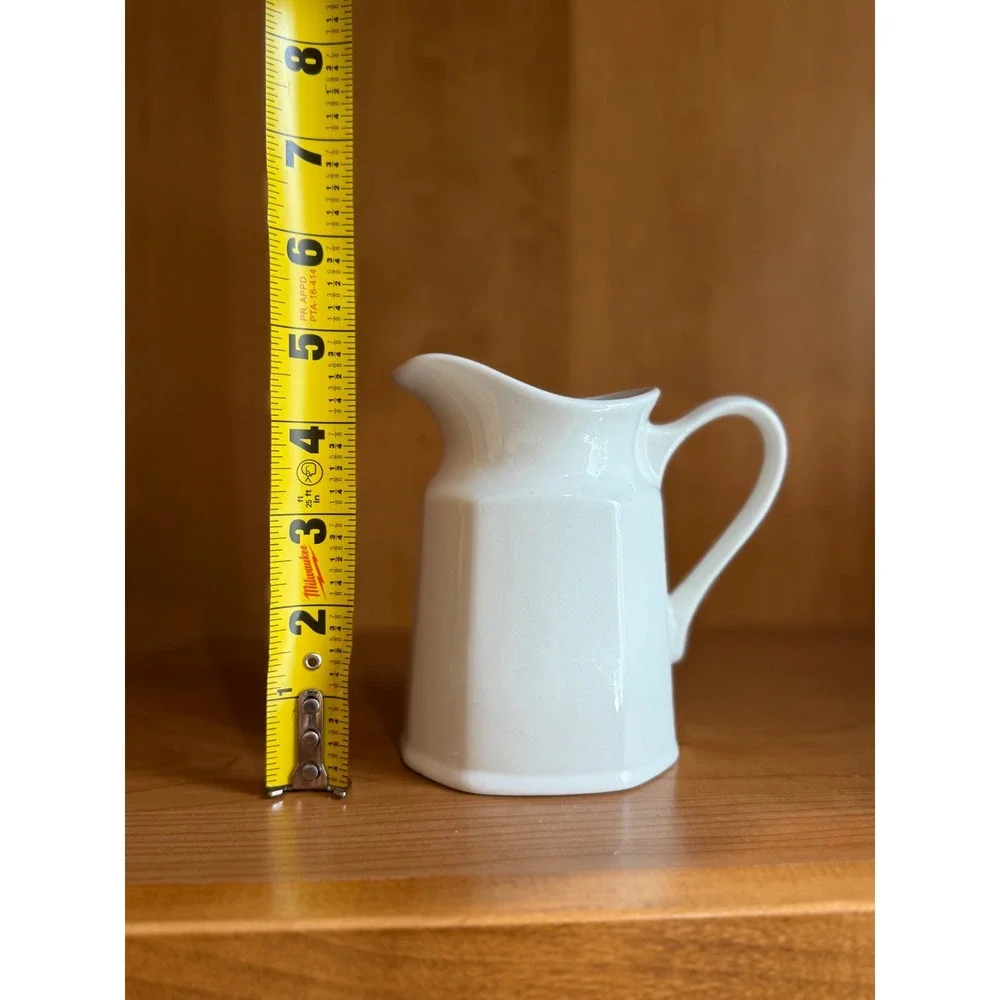J&G Meakin Royal Staffordshire Liberty Ironstone Creamer Pitcher White England